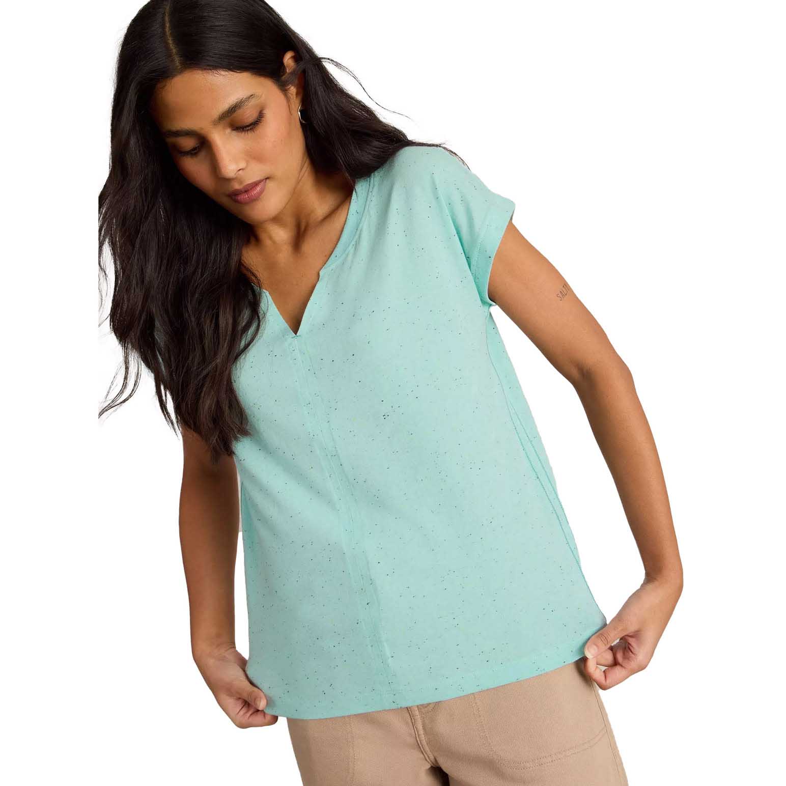 White Stuff Nelly Nep Notch Neck Tee